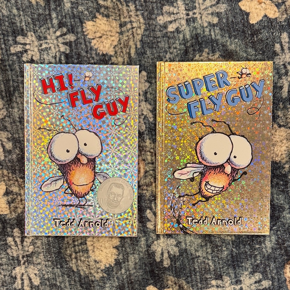 Scholastic Fly Guy Book Set - Silver and Gold Covers